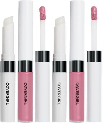 Image of COVERGIRL Outlast All-Day Lip Color With Topcoat, Blushed Mauve (Pack of 2)