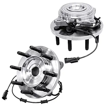 Detroit Axle Front Wheel Hub and Bearing Assembly Pair (515122)