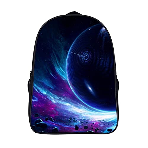 Sac à dos d'école pour enfants Planet Cool imprimé 3D cartable de voyage 40x28x16cm