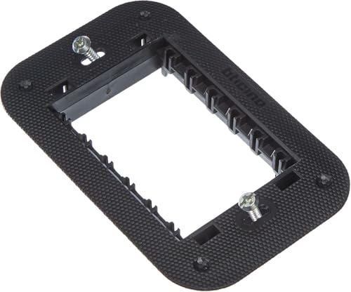 Bticino Living Now Supporto 3 moduli, Altezza 72 mm; Larghezza 113 mm, Nero