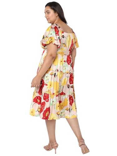 Image of VERO Moda Below The Knee Shift Dress for Women