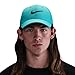 Nike Unisex Dri-FIT Club Structured Swoosh Cap – Seasonal Pastel Collection, Mid-Rise Lightweight Sweat-Wicking Adjustable Hat (Dusty Cactus | Black, Medium | Large)