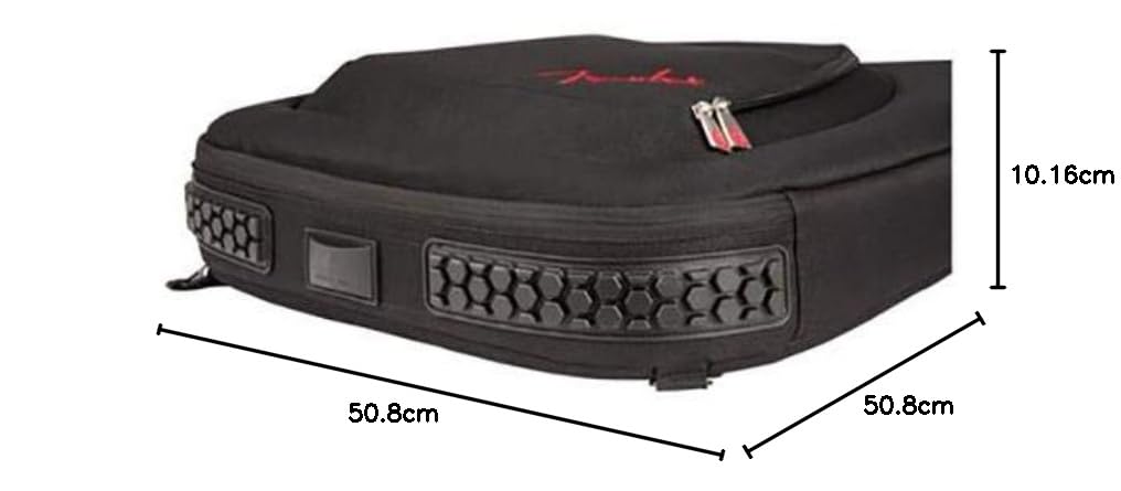 Amazon | Fender ギグバッグ FET-610 Electric Guitar Gig Bag, Tweed