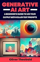 Generative AI Art: A Beginner’s Guide to 10x Your Output with Killer Text Prompts (Midjourney, DALL-E 2, Craiyon) Cover