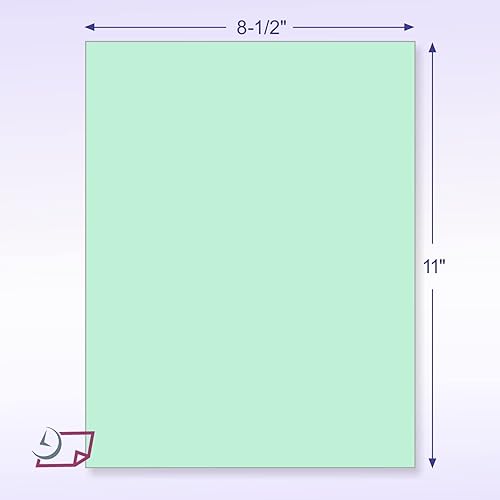 Miniatura 2 de NextDayLabels - Paquete de 500 hojas de papel de 8-12" x 11" tamaño carta CFB NCR (sin carbono), para impresora láser o de inyección de tinta (CFB