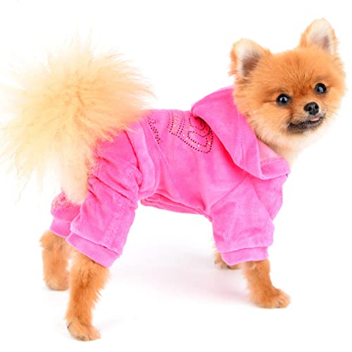 Ropa para Perros SELMAI M de Algodón Rosa miniatura 4