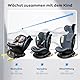 Reecle 360 Drehbar i-Size Kindersitz mit ISOFIX 40-150 cm (0-36 kg) Reboarder, ab Geburt -12 Jahre, ECE R129