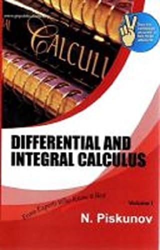 Differential and Integral Calculus - Vol. 1