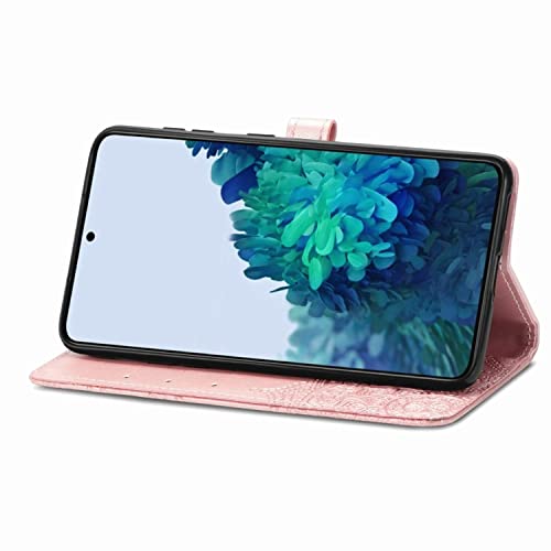 Coque rigide Samsung S22 5G antichoc fine étui protection or rose