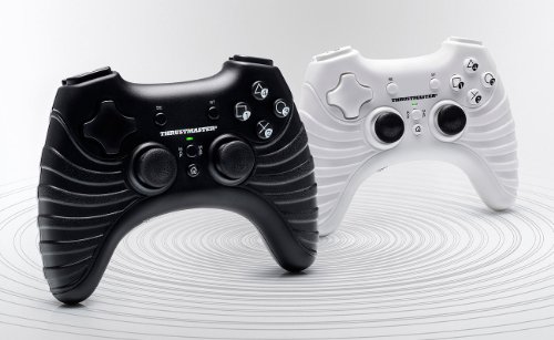 Pack de 2 Gamepad T Inalámbricos Thrustmaster Negros y Blancos para PC y PS3 3