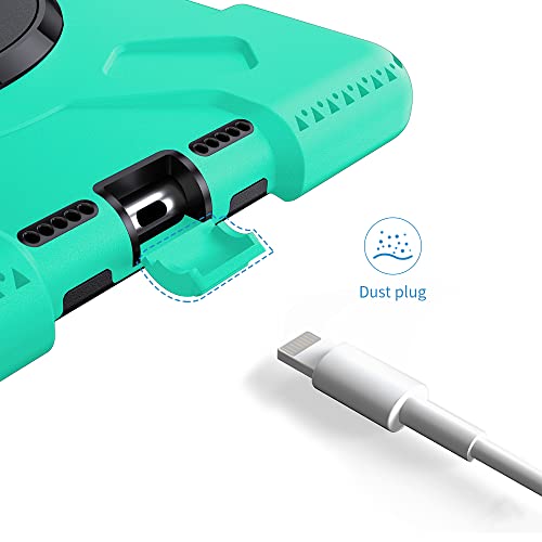 Protection iPad 6e génération antichoc avec support rotatif 360