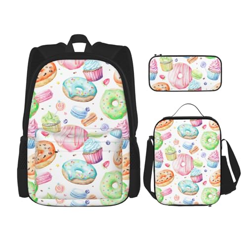 Sac à dos 3 en 1 muffins pour alléger le dos des écoliers