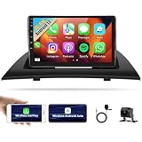 [2GB+64GB] Android 13 Car Stereo Radio for BMW X3 2004-2010 Built-in Wireless CarPlay Android Auto 9 Inch Touch Screen Head Unit with Backup Camera GPS Navigation HiFi Bluetooth FM RDS Audio Receivers