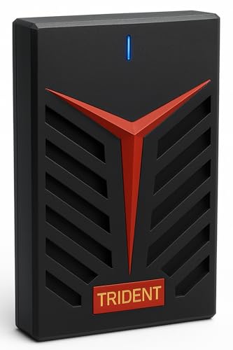 MAYUMI Trident 320 GB Hi-Speed Portable Hard Drive, Type-C and USB 3.0, 2-in-1 Mobile and PC Compatible, Heavy Duty Ultra Slim HDD, 2 Yrs Warranty (Trident, 320 GB)