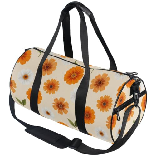 Bolsa de lona ligera con múltiples bolsillos y diseño unisex