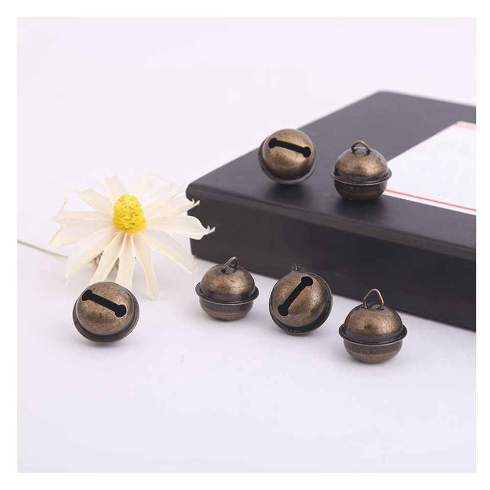 Lot De 50 Clochettes Métalliques Colorées – Tailles 16 Mm, 21 Mm, 26 Mm | Pour Décorations Noël, Bricolage, Colliers Animaux