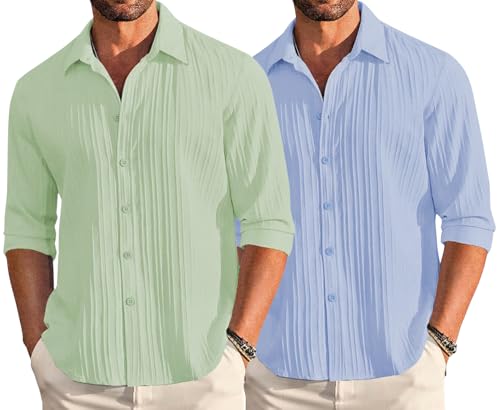 Leriya Fashion Men's Full Shirt| Unique Shirts Stylish |Casual Re...