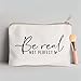 Be Real Not Perfect Makeup Case Worthy Scripture Inspirational Quote Gift Perfectly Imperfect Travel Bag Positive Motivational Self Love Gift Sister Gift Toiletry Bag