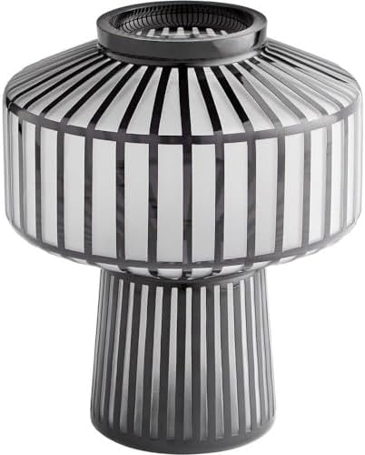 Lined Up - Vase-12 Inches Tall and 9.5 Inches Wide