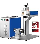 Cloudray JPT M7 60W MOPA Fiber Laser Marking Machine Engraver Metal Tainless Steel for Metal Mark...