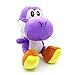 Juguete Peluche 18cm Bros Green Yoshi Peluche de Peluche Muñeca Yoshi Dragon Peluche Suave Suave Peluche Animales Toys Regalos para niños Niños (Color : Purple)