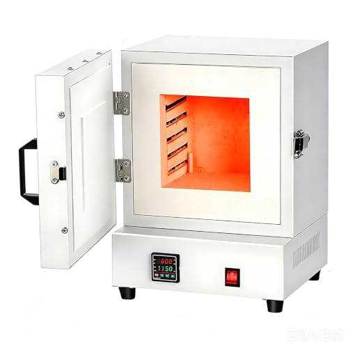 Horno de mufla eléctrico de 2000 W – Horno de tratamiento térmico de diseño cerrado de 1150 °C for fundición de joyas, fundición de metales y horno de cerámica DIY