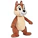 Disney Classics 6-inch Small Bean Plush Chip Stuffed Animal, Chipmunk, Soft Plushie, Kids Toys for Ages 2 Up by Just Play
