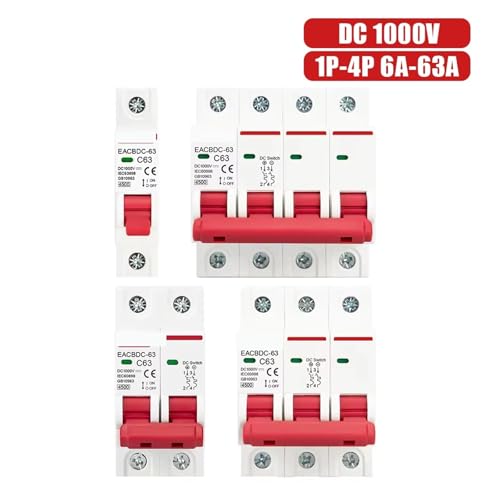 Disjoncteur solaire CC 1000V protégeant votre maison autonome 20A