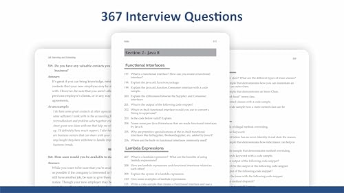 Image of Core Java Interview Questions You'll Most Likely Be Asked (Second Edition): Java 8 /9 Refresher, Scenario-Based Q&A, Resume & Interview Tips (Job Interview Questions Series)