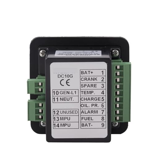 DC10K generator engine controller manual start stop control module genset parts multifunción 3