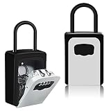 Gran comodidad: con gran espacio interior, puede almacenar 5 llaves o tarjetas de acceso y más. Con esta caja de cerradura, no tendrás que esconderlas debajo de la alfombra, maceta o alfombra a veces, y ya no tendrás que preocuparte por olvidarte de la llave.