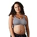 Bravado Designs Women's Body Silk Seamless Nursing Bra and Maternity Bra,Silver Belle,Medium