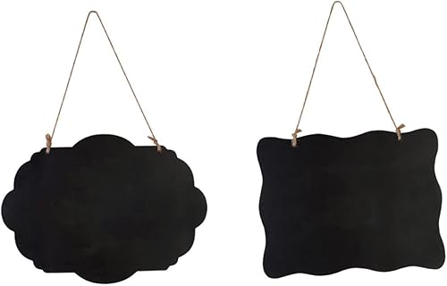 Miniatura 6 de Tofficu Pizarrón de mensajes para niños, 6 unidades, pizarra de mensajes para niños, etiquetas de tiza para niños, etiquetas de tiza para alimentos,