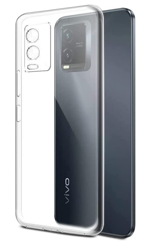 Dashmesh Shopping Crystal Clear Back Cover Case for Vivo T1X (Shockproof Clear Soft TPU Case | Camera Protection Bump | Cushioned Edges | Transparent) (B0BSG38LYK) Amazon Price History, Amazon Price Tracker