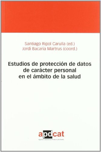 Portada de Estudios de Proteccion de Datos de Caracter Personal en el Ambito de L