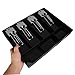HAPINARY Cash Register Tray Insert for Portable Money Drawer Compartment Sturdy Design for Supermarkets and Stores Includes Clip for Secure Storage