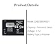 HIGHAKKU Ersatzakku CAB22B0000C1 CAB0400000C1 750mAh kompatibel mit Al-Catel One Touch 665, OT-665, OT-665x, Al-Catel One Touch OT-2010, OT-2010D, OT-2010G, Al-Catel Sesame II, Al-Catel OneTouch 2012