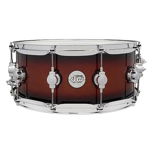 DW Design Series Snare Drum - 6 x 14-inch - Tobacco Burst