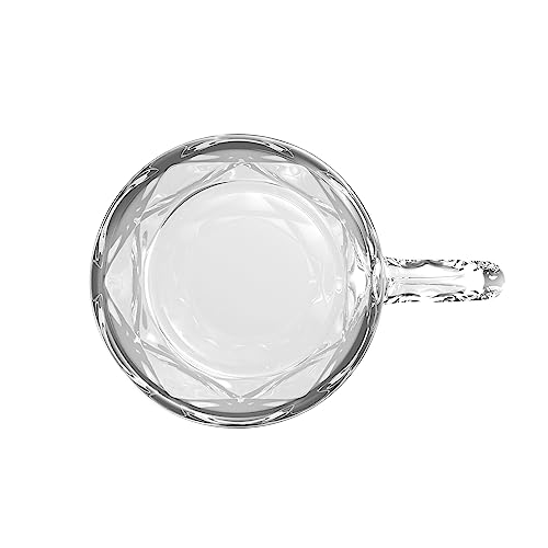 Caneca para Cappuccino de Vidro Diamond 170ml - Lyor