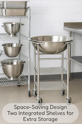Kit de Bowl y Soporte de Acero Inoxidable 30 Qt miniatura 7