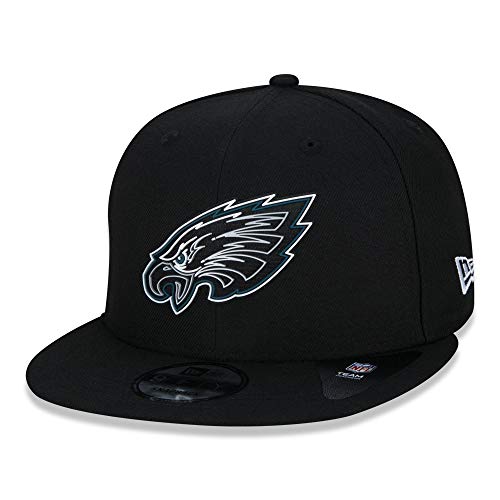 BONE 9FIFTY PHILADELPHIA EAGLES OFICIAL NFL DRAFT 2020 ABA RETA SNAPBACK PRETO New Era
