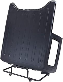 YZONA Steel Hard Top Carrier Compatible with Jeep Wrangler 1997-2021 JK JL Carrier Rack Sliding Storage Wrangler Hardtop Storage Cart