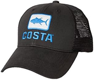 Costa Del Mar Tuna Trucker Hat, Black