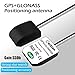 Geekstory Active GPS+GLONASS Navigation Antenna with SMA Male Connector 33dB Gain GPS External Antenna 3m Cable for Vehicle GPS Navigation System Module GPS Tracker Locator Real Time Tracking