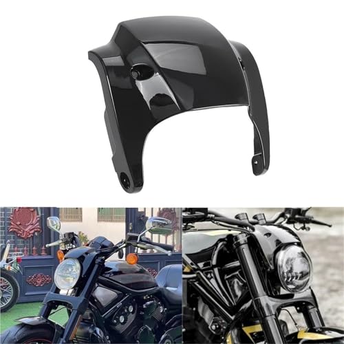 Feux Moto Masque Avant V-Rod Solution Contre le Vent et Projecteurs Exposés 2012-2017 - 3