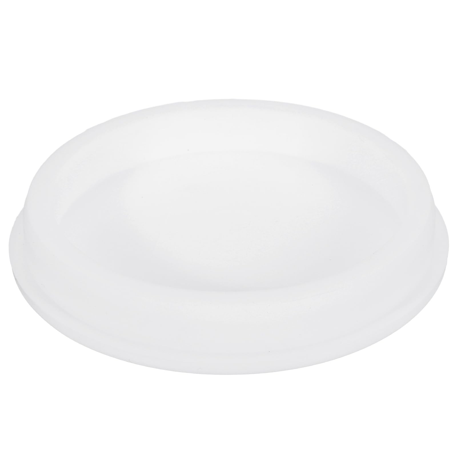 sourcing map 1Pcs Silicone Hole Plug 121.5mm, White High Temp T Type Rubber Stoppers for 120-121mm Hole, Waterproof Button Hole End Covers for Powder Coating, Sealing Plugs, Pipe Holes