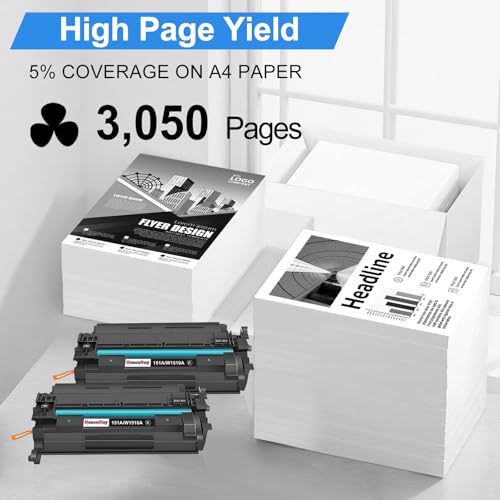 Image of 151A W1510A Toner Cartridge with Chip Compatiblefor HP 151A