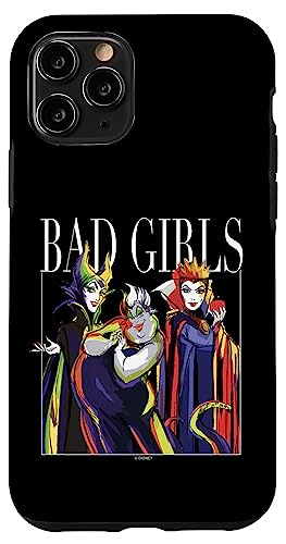 Coque iPhone 11 Pro Disney Villains avec Maléfique et Ursula pour smartphone Apple