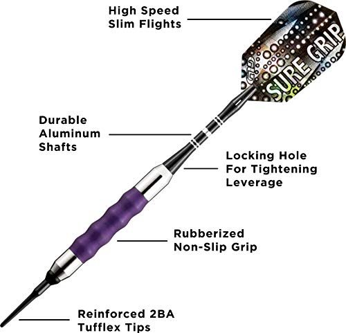 Viper 20-0009-18 Sure Grip Soft Tip Darts thumb #2
