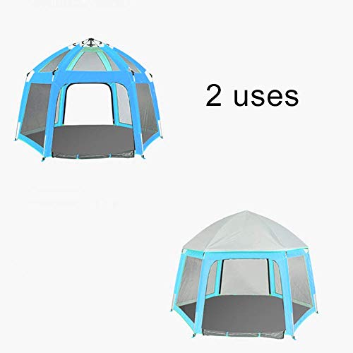 Tente étanche pop-up automatique 3-5 places de camping léger et facile à monter - 4